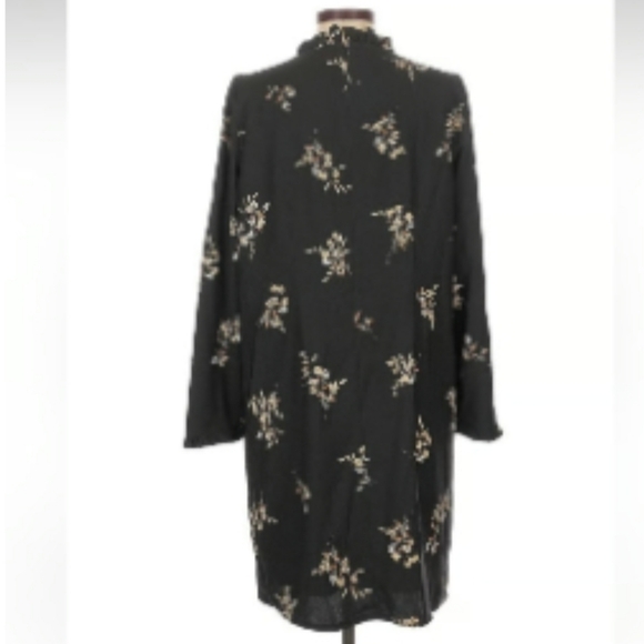 NWT Women's J.Crew Ruffleneck Floral Shift Dress - Picture 12 of 12